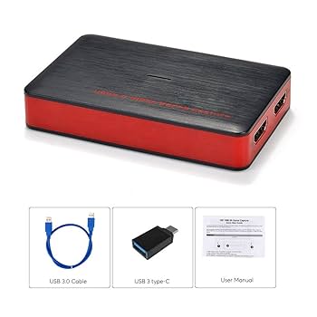 Amazon.com: Y&H USB3.0 HDMI Game Capture Card Audio Video 4K